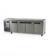 Skope Pegasus 4 Solid Door 1/1 Underbench GN Fridge PG550HC
