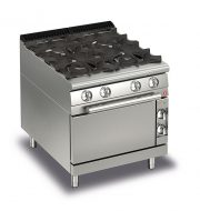 Baron Q70PCF/G8005 Queen7 4 Burner Gas Cook Top With Gas Oven