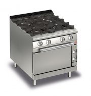 Baron Q70PCF/GE8005 Queen7 4 Burner Gas Cook Top With Electric Oven