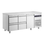 Inomak UBD4000 Under Bar Drawer Chiller (1 Door / 4 Drawers)
