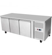 ATOSA EPF3472GR Underbench Three Door Freezer Table 1795 mm