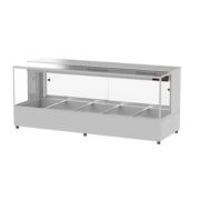 Woodson 5 Module Square Hot Food Display W.HFSQ25