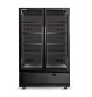 SKOPE SKB1200N-A 2 Glass Door Display or Storage Fridge
