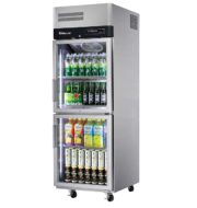 Turbo Air K-SERIES TOP MOUNT GLASS DOOR FRIDGE / KR25-2G-N(HC)