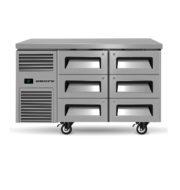 Skope ReFlex 6 Drawer Underbench GN 1/1 Fridge RF7.UBR.2.D6