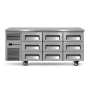 Skope ReFlex 9 Drawer Underbench GN 1/1 Fridge RF7.UBR.3.D9