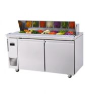 Skipio Salad Side Prep Table with Hood Lid SHR15-2