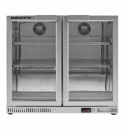 SKOPE Two Glass Door Bar Cooler BC.2.GSW