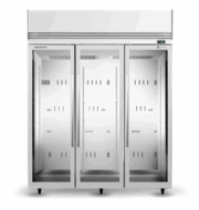 SKOPE TMF1500N-Ice 3 Glass Door Upright Display or Storage Freezer