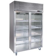 BESTTOP CRT48-2SG Double Glass Door Upright Fridge-1010L