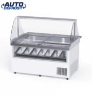 Fascino Primo10 Gelato Freezer – 10 Pan Commercial Gelato Display Freezer